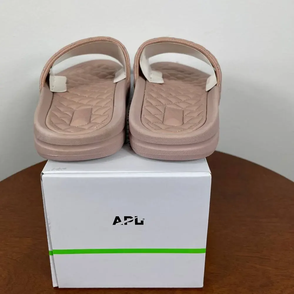 New Women's APL: Athletic Propulsion Labs Lusso Slides in Dust Rose Size 6
